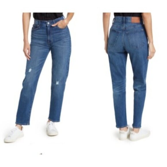 Lucky Brand Drew High Waist Mom Jeans Size 0/25 - Picture 1 of 14